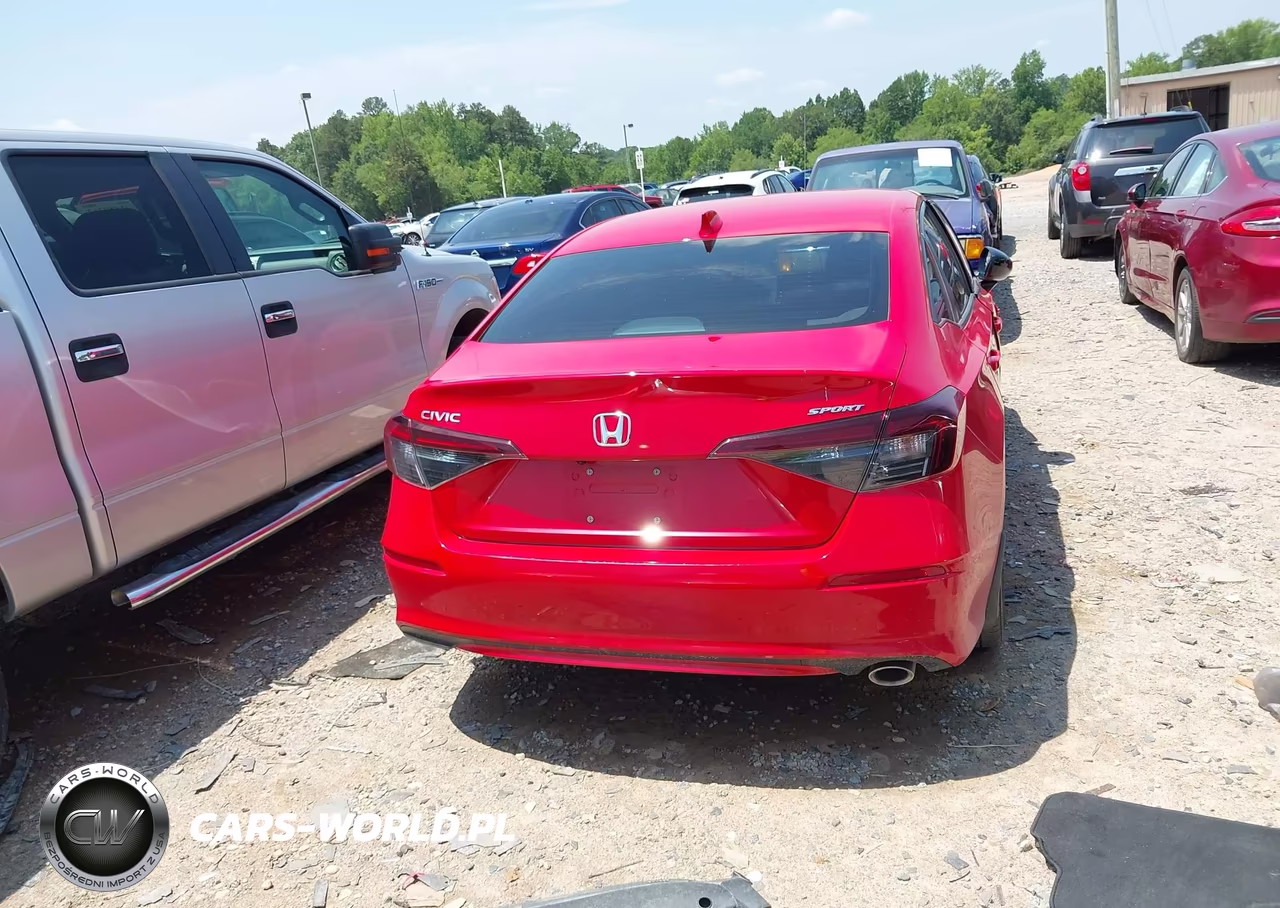 2025 Honda Civic Sport VIN:2HGFE2F54SH548240 - 16
