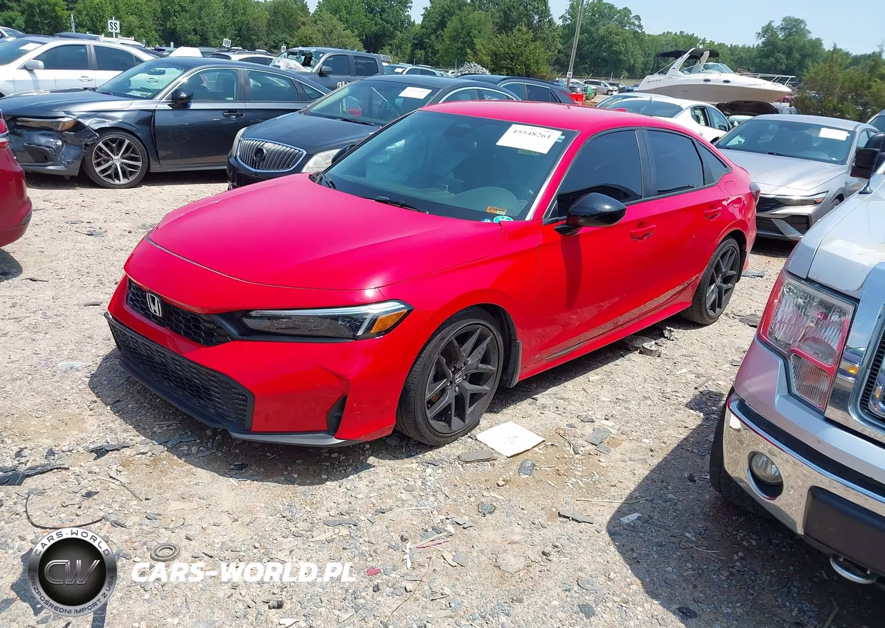 2025 Honda Civic Sport VIN:2HGFE2F54SH548240 - 2