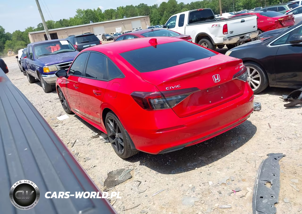 2025 Honda Civic Sport VIN:2HGFE2F54SH548240 - 3