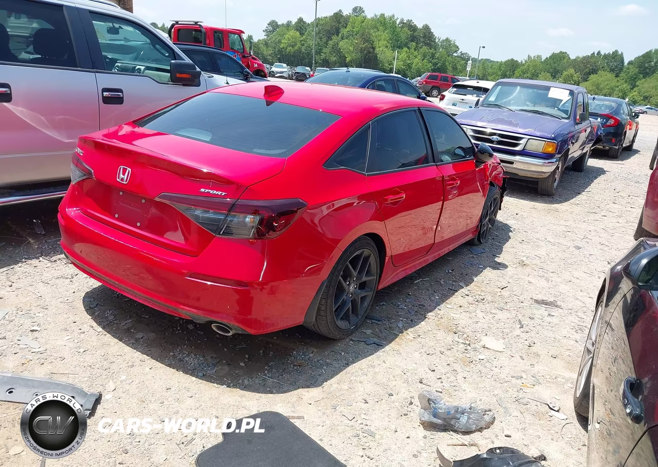 2025 Honda Civic Sport VIN:2HGFE2F54SH548240 - 4