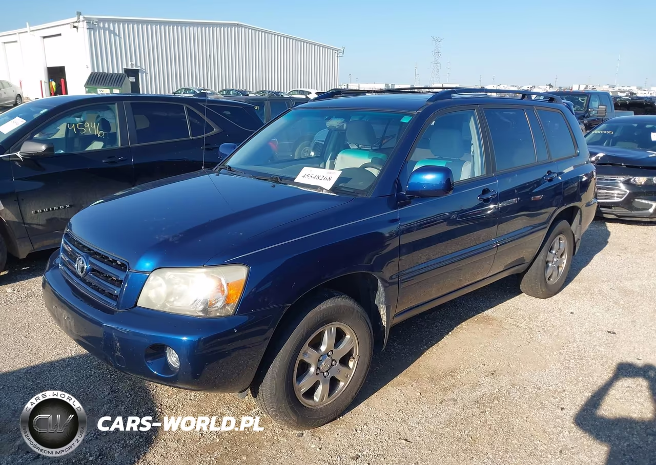 2007 Toyota Highlander 3Rd Row VIN:JTEEP21A070191767 - 2