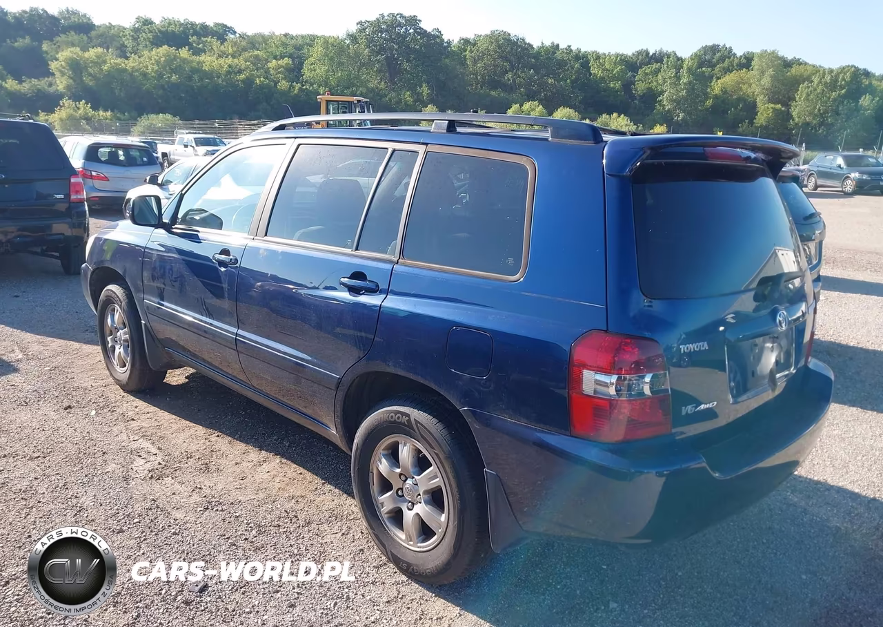 2007 Toyota Highlander 3Rd Row VIN:JTEEP21A070191767 - 3