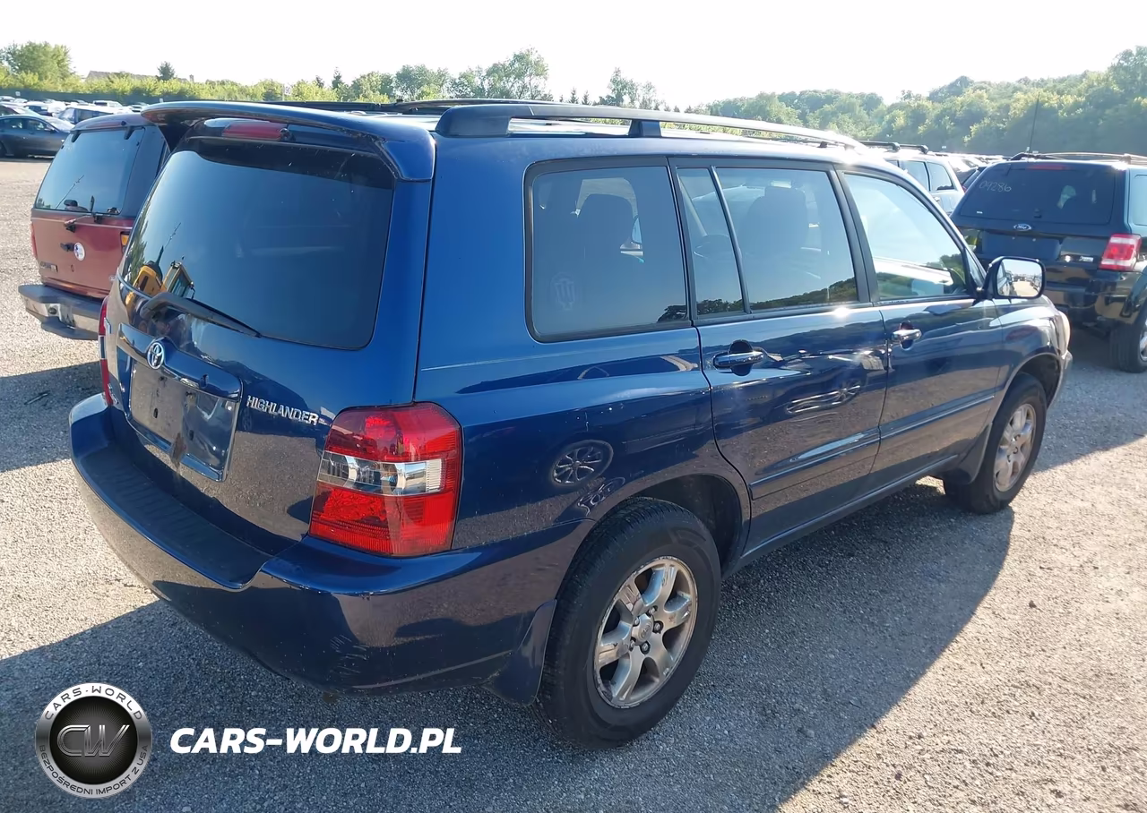 2007 Toyota Highlander 3Rd Row VIN:JTEEP21A070191767 - 4