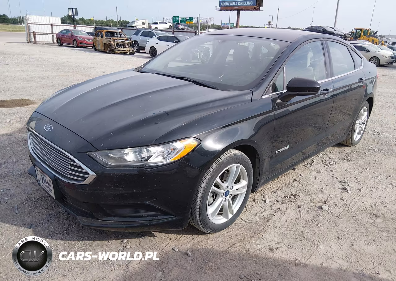 2018 Ford Fusion Hybrid S VIN:3FA6P0UU5JR122184 - 2