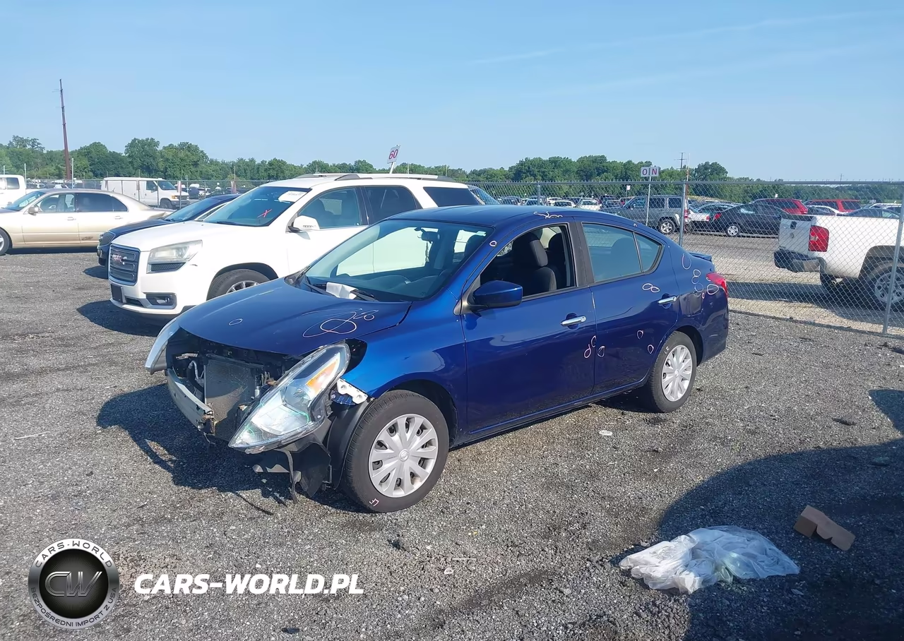 2019 Nissan Versa 1.6 Sv VIN:3N1CN7AP2KL866116 - 2