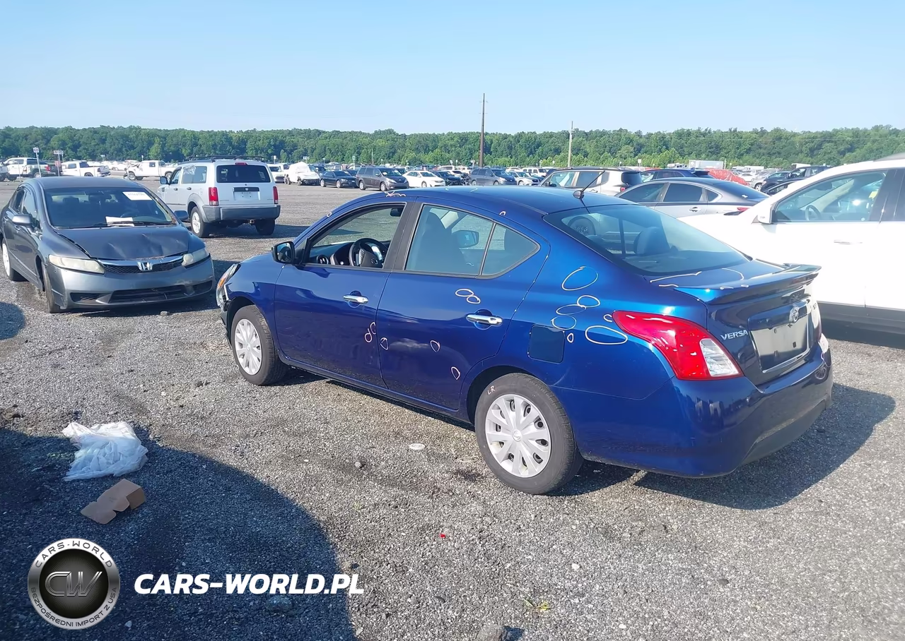 2019 Nissan Versa 1.6 Sv VIN:3N1CN7AP2KL866116 - 3