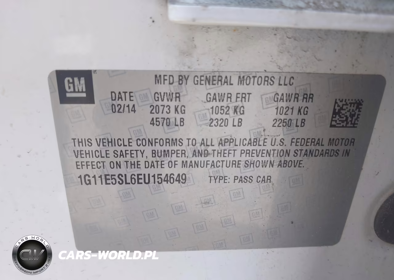 2014 Chevrolet Malibu 2Lt VIN:1G11E5SL6EU154649 - 9