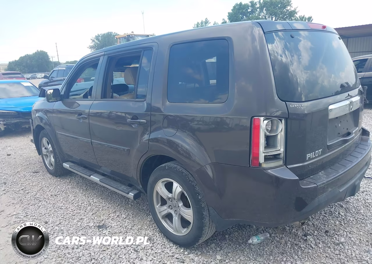 2013 Honda Pilot Ex-L VIN:5FNYF3H71DB039532 - 3