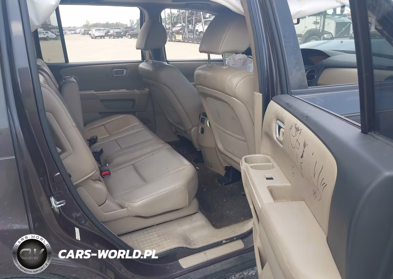 2013 Honda Pilot Ex-L VIN:5FNYF3H71DB039532 - 8