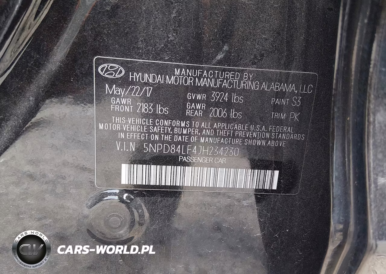 2018 Hyundai Elantra Sel VIN:5NPD84LF4JH234230 - 9