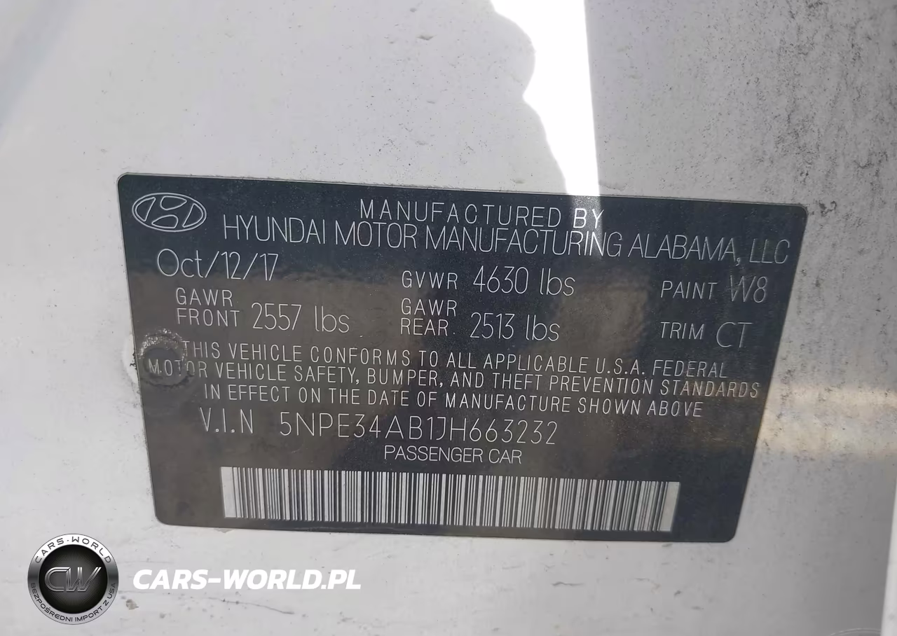 2018 Hyundai Sonata Limited 2.0T VIN:5NPE34AB1JH663232 - 9