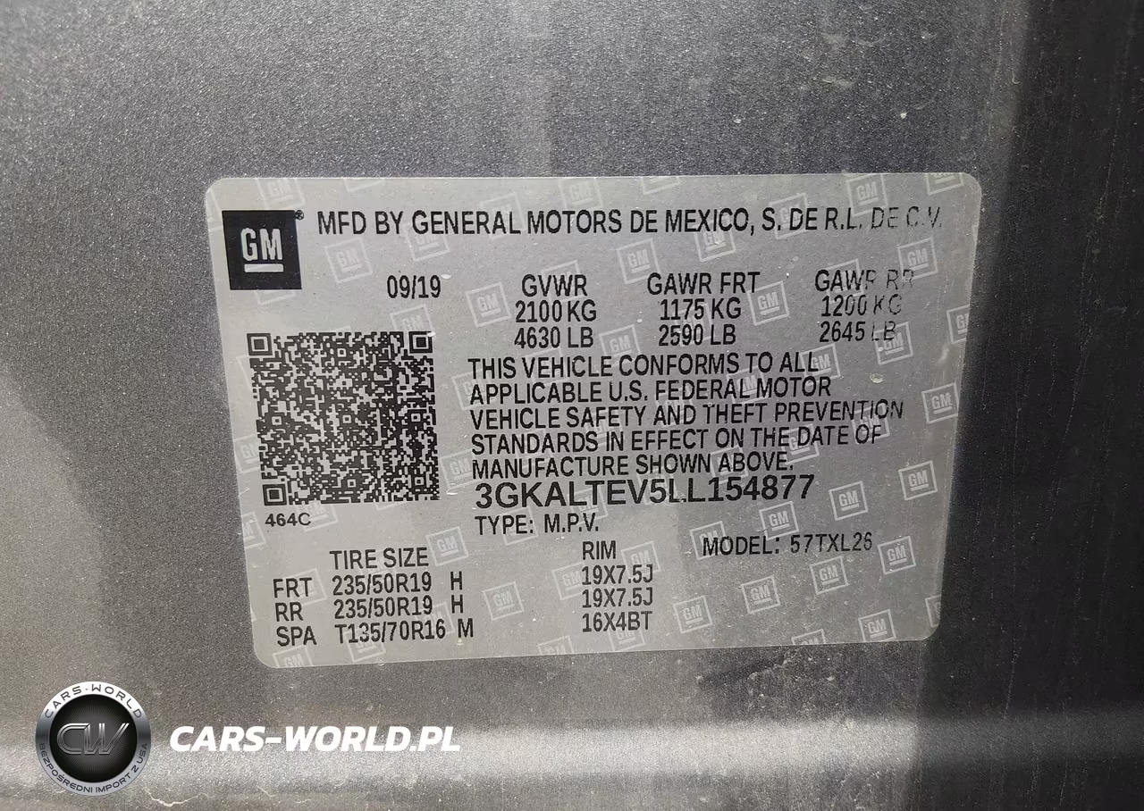 2020 GMC Terrain Awd Sle VIN:3GKALTEV5LL154877 - 9