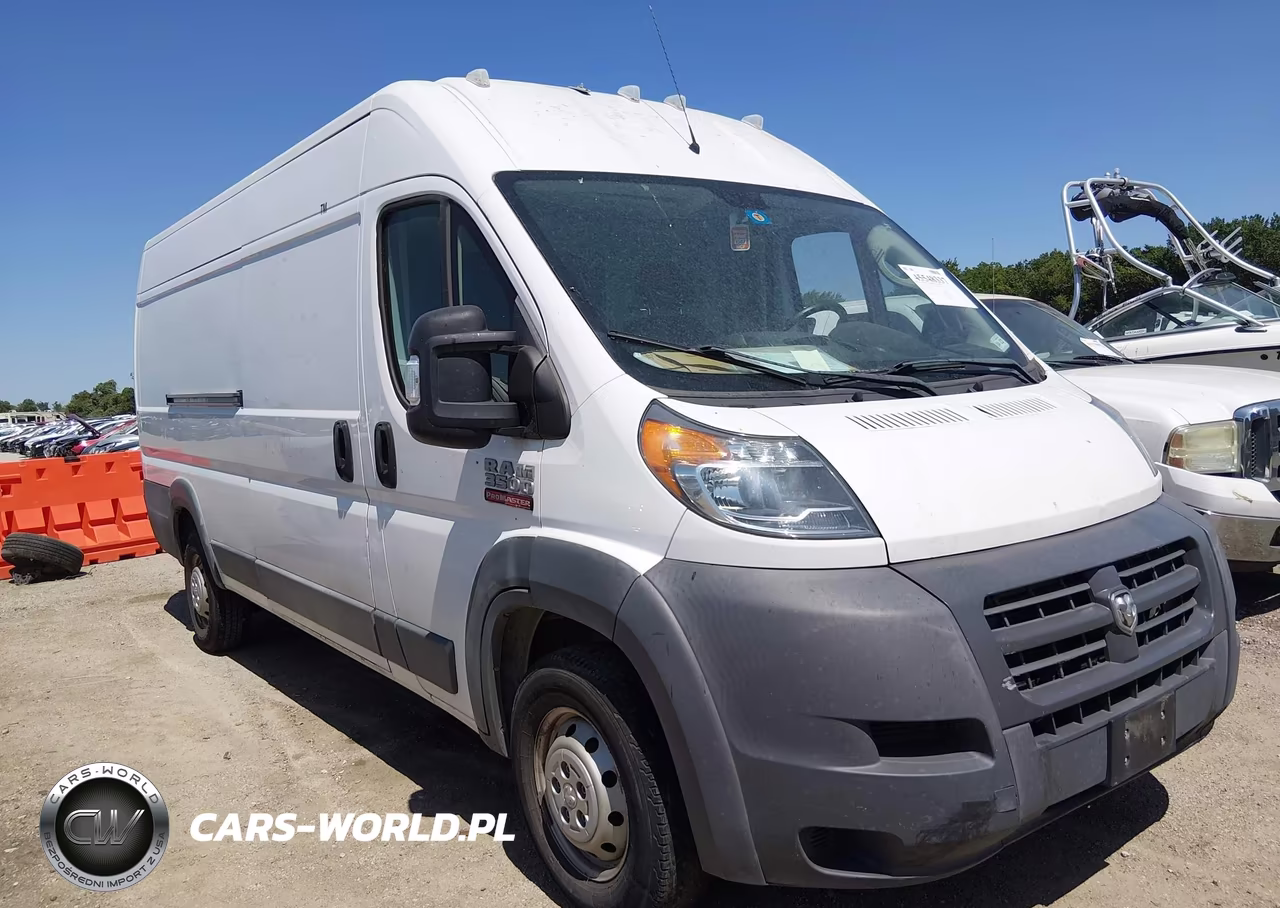 2017 Ram Promaster 3500 Cargo Van High Roof 159 Wb Ext – zdjęcie 1 z 16