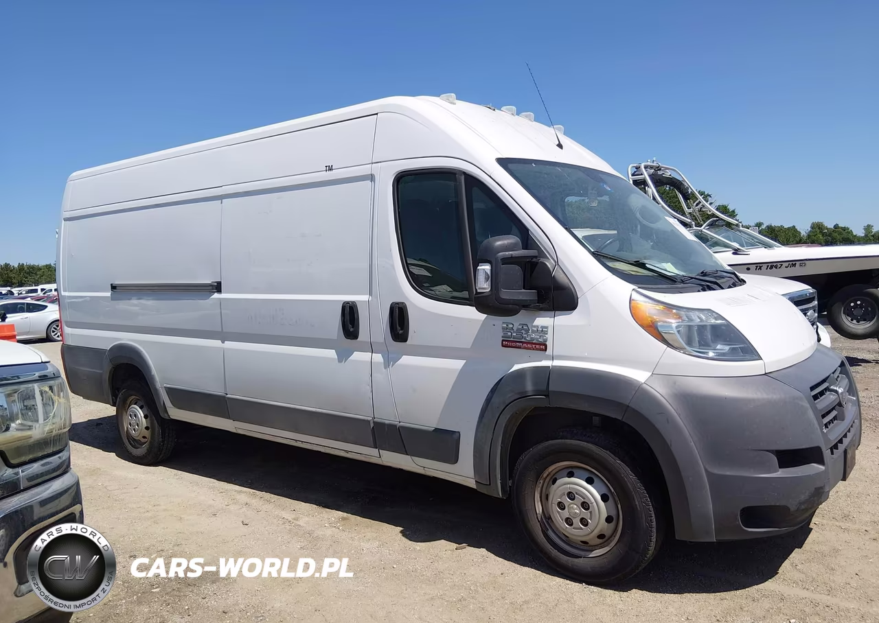 2017 Ram Promaster 3500 Cargo Van High Roof 159 Wb Ext VIN:3C6URVJGXHE543513 - 13