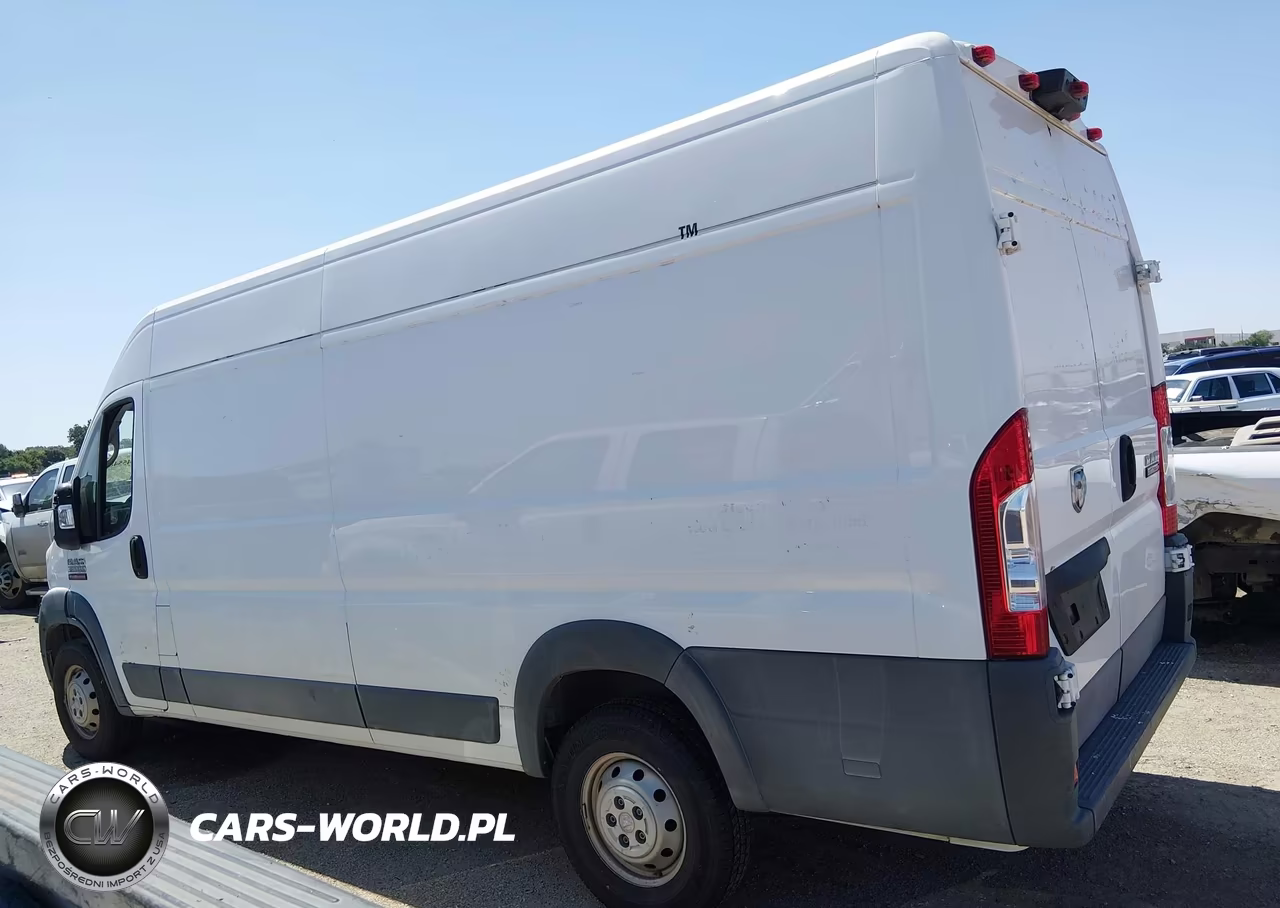 2017 Ram Promaster 3500 Cargo Van High Roof 159 Wb Ext VIN:3C6URVJGXHE543513 - 14