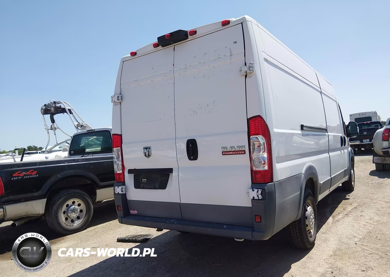 2017 Ram Promaster 3500 Cargo Van High Roof 159 Wb Ext VIN:3C6URVJGXHE543513 - 4