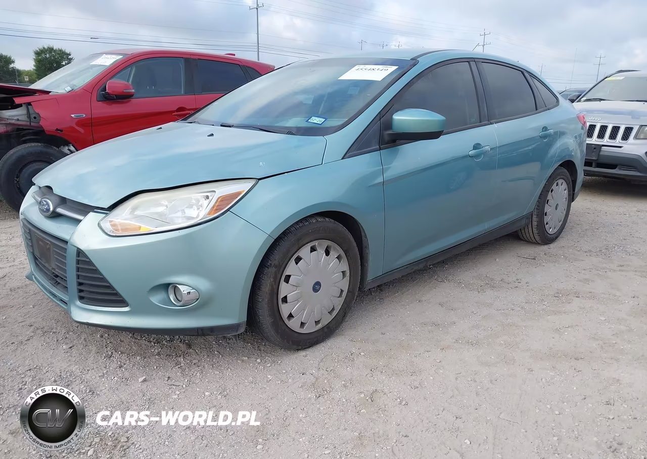 2012 Ford Focus Se VIN:1FAHP3F24CL323937 - 2