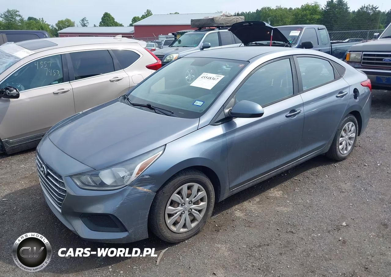 2019 Hyundai Accent Se VIN:3KPC24A38KE054373 - 2