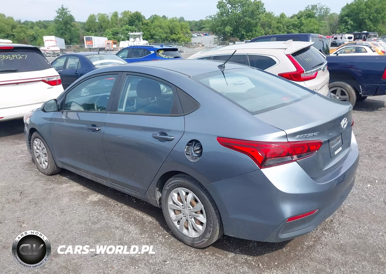 2019 Hyundai Accent Se VIN:3KPC24A38KE054373 - 3