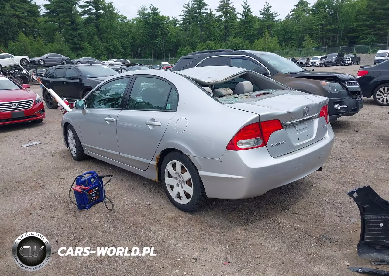 2011 Honda Civic Lx VIN:2HGFA1F57BH307794 - 3