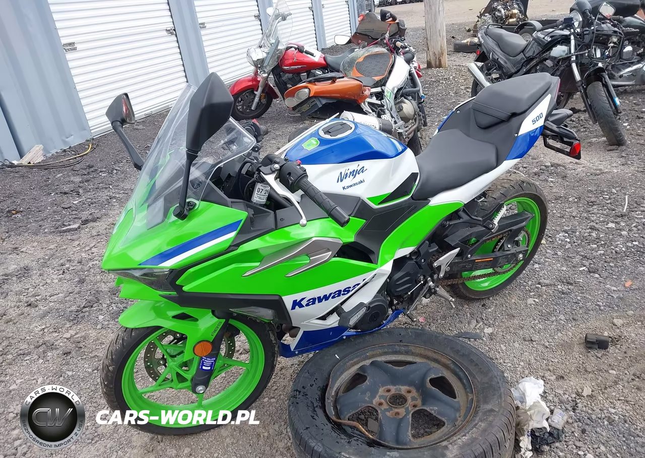 2024 Kawasaki Ex500 A-B VIN:ML5EXGJ18RDA18525 - 2