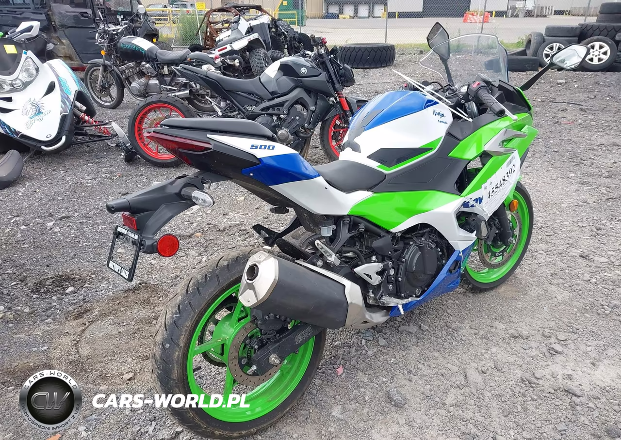 2024 Kawasaki Ex500 A-B VIN:ML5EXGJ18RDA18525 - 4