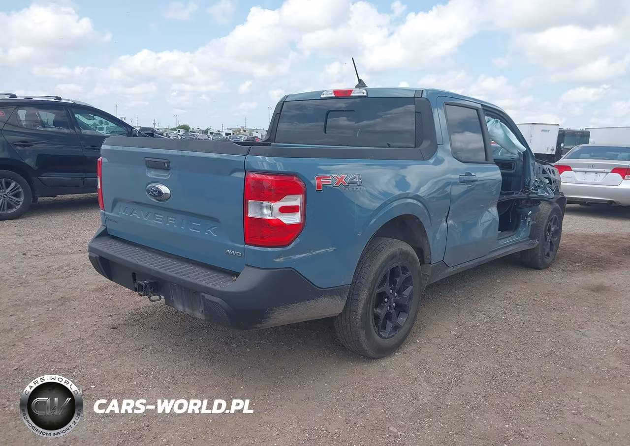 2023 Ford Maverick Lariat VIN:3FTTW8F91PRA21367 - 4