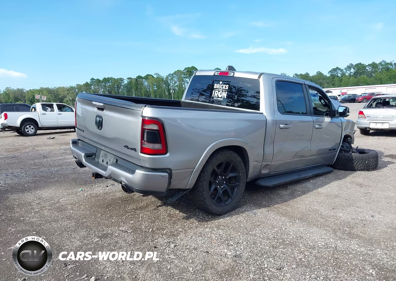 2021 Ram 1500 Laramie 4X4 5'7 Box VIN:1C6SRFJTXMN729200 - 4