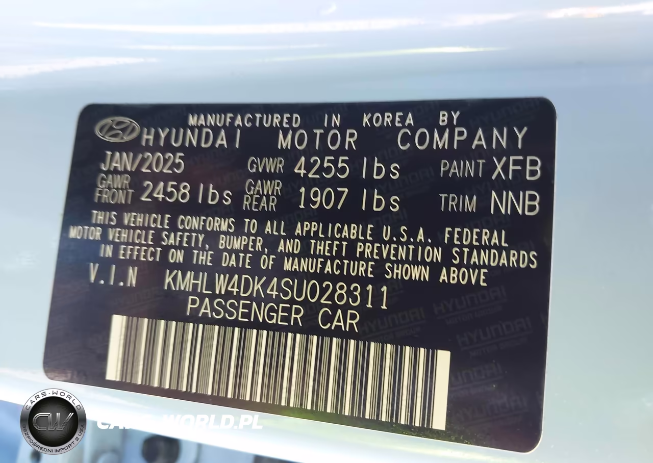 2025 Hyundai Elantra N VIN:KMHLW4DK4SU028311 - 9