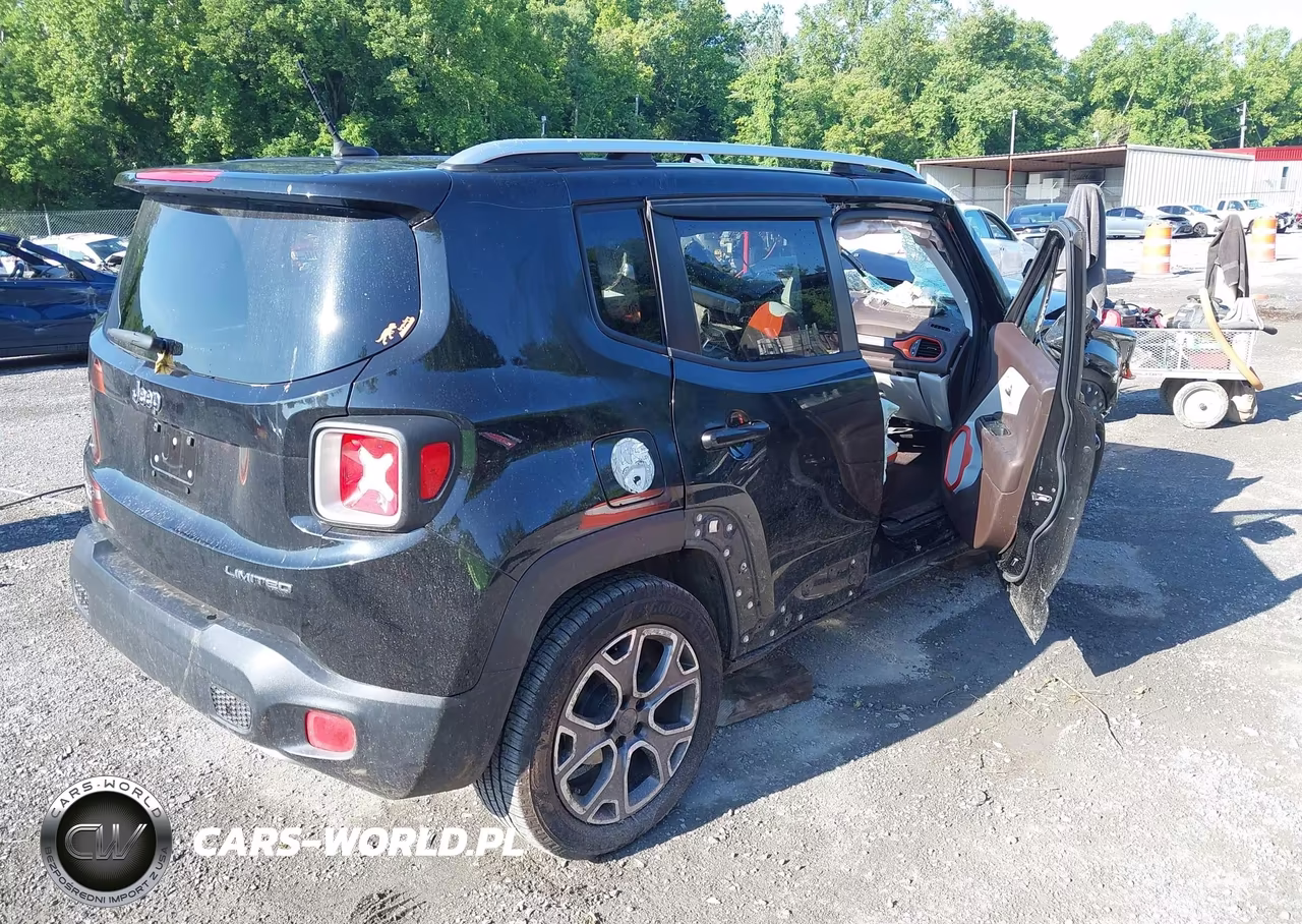 2015 Jeep Renegade Limited VIN:ZACCJBDT9FPB86487 - 4