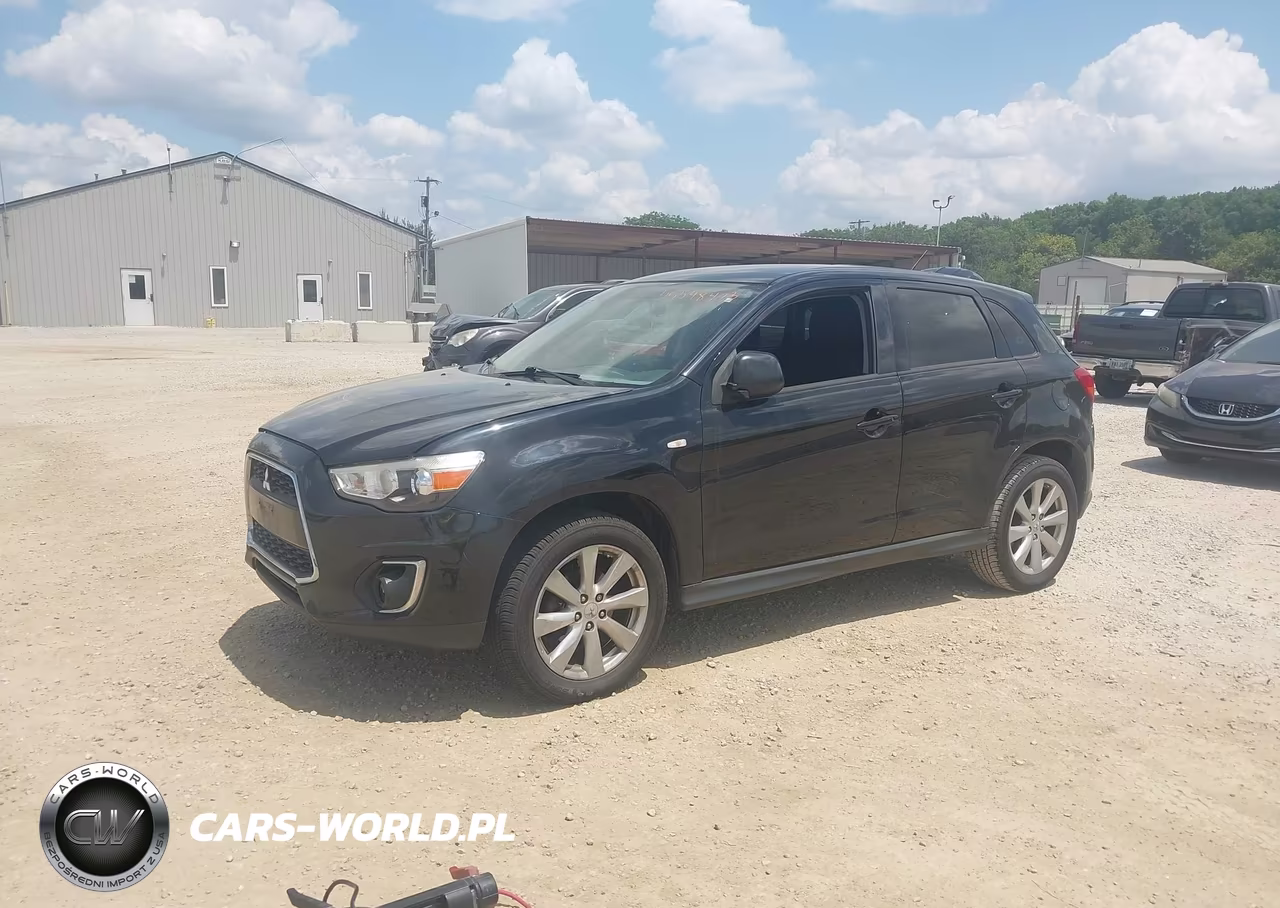 2015 Mitsubishi Outlander Sport Es VIN:4A4AP3AU3FE059244 - 2