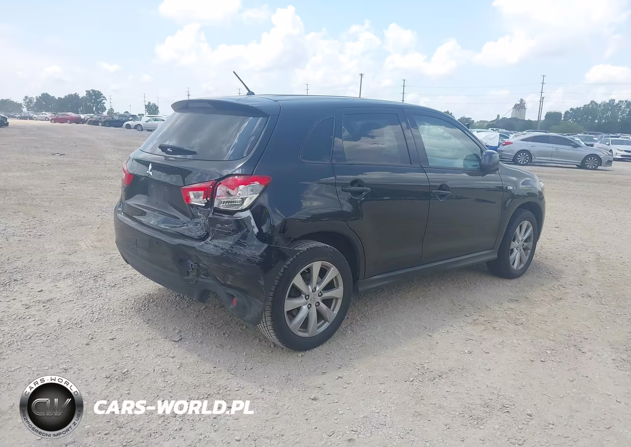 2015 Mitsubishi Outlander Sport Es VIN:4A4AP3AU3FE059244 - 4