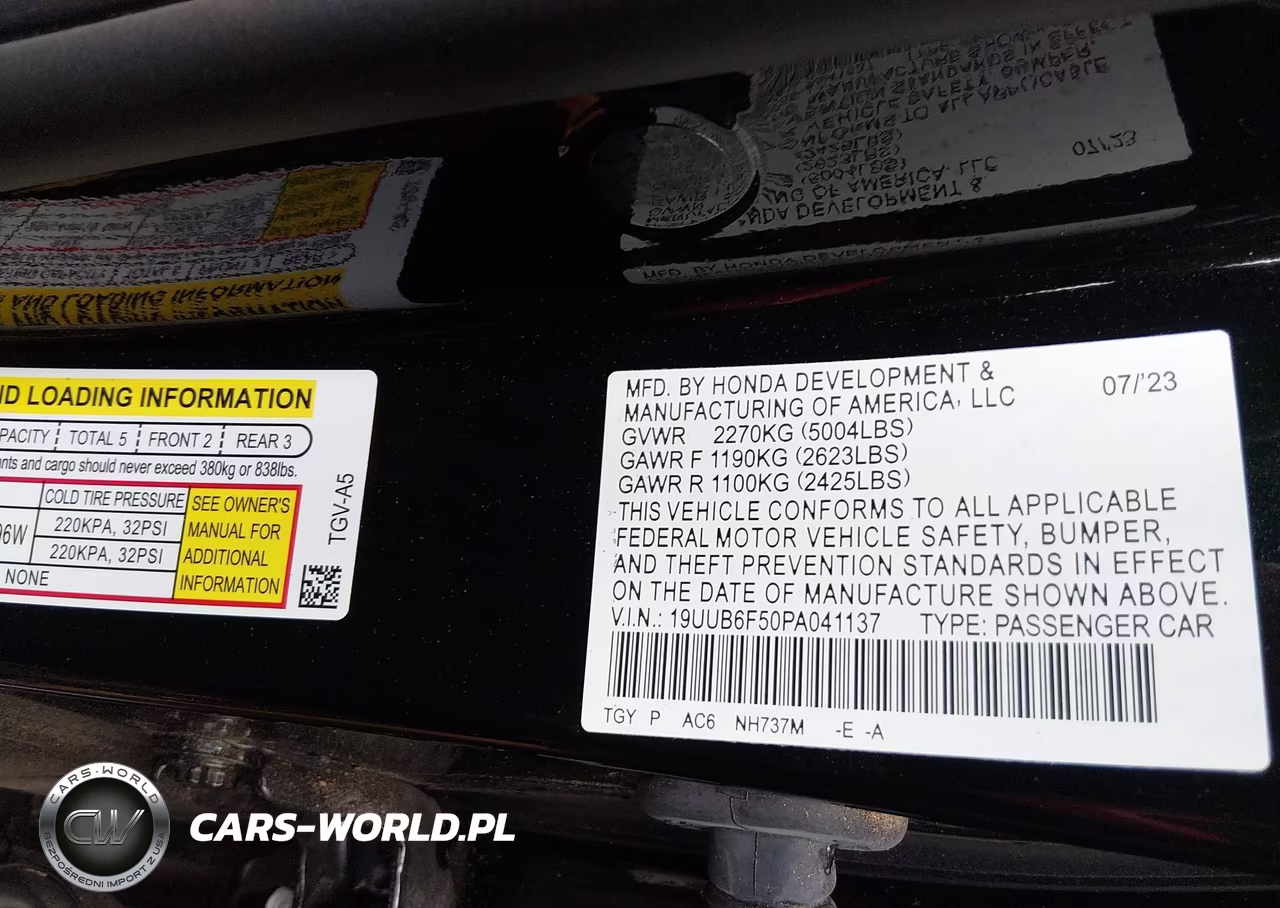 2023 Acura Tlx A-Spec Package VIN:19UUB6F50PA004332 - 9