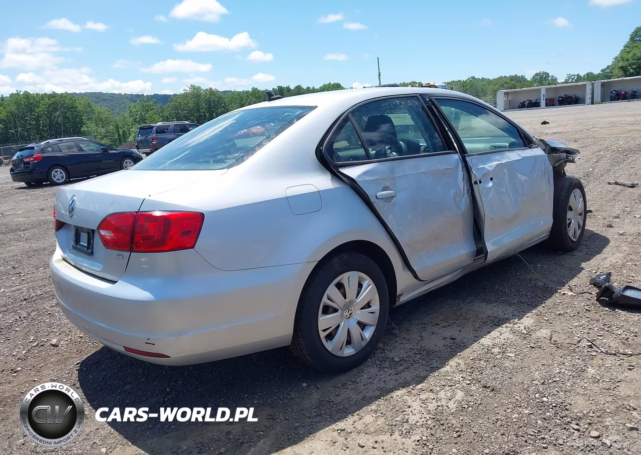 2014 Volkswagen Jetta 1.8T Se VIN:3VWD17AJ8EM316181 - 4