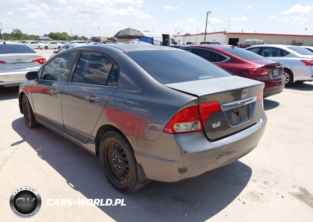 2009 Honda Civic Lx VIN:2HGFA16559H310753 - 3