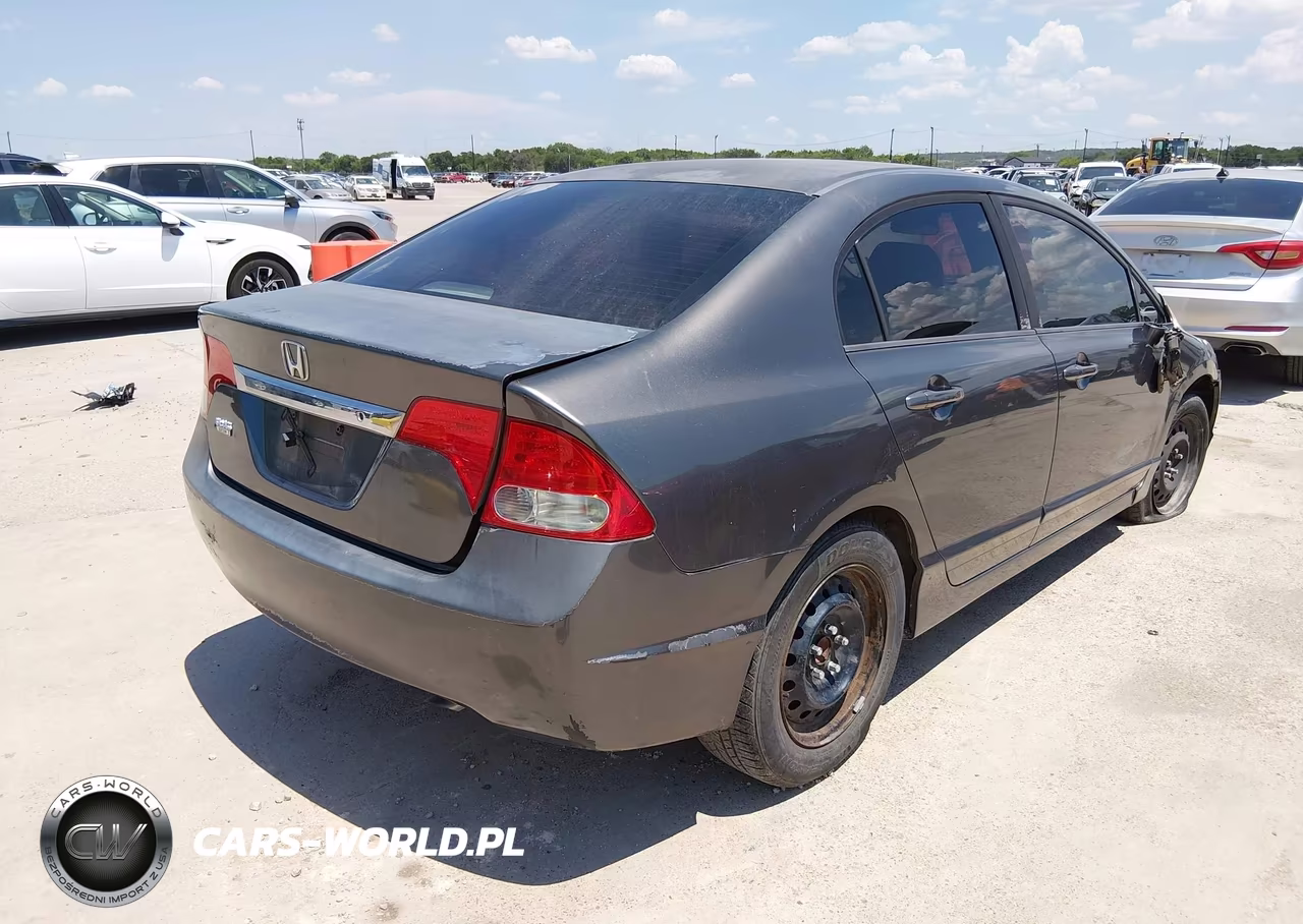 2009 Honda Civic Lx VIN:2HGFA16559H310753 - 4