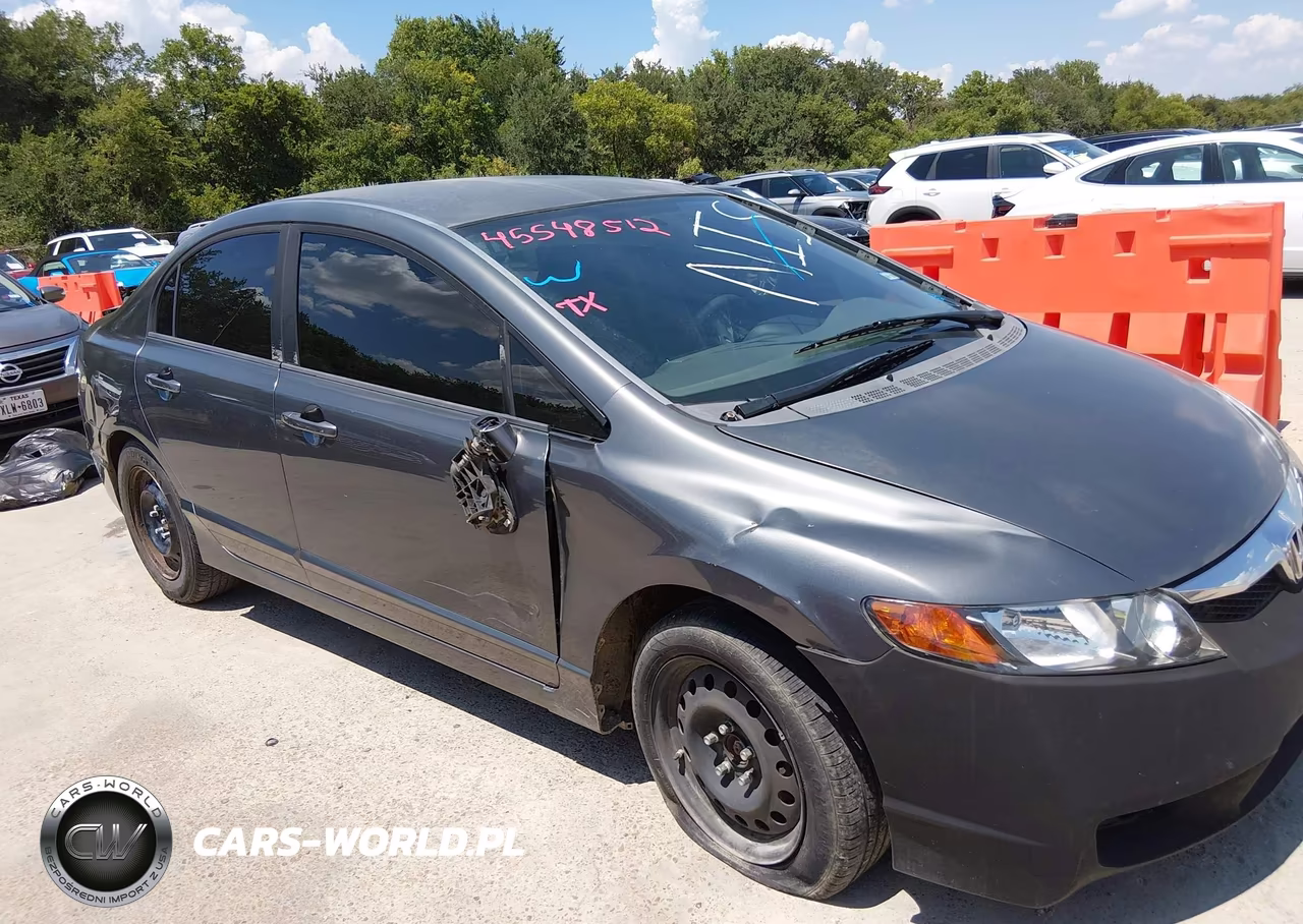 2009 Honda Civic Lx VIN:2HGFA16559H310753 - 6