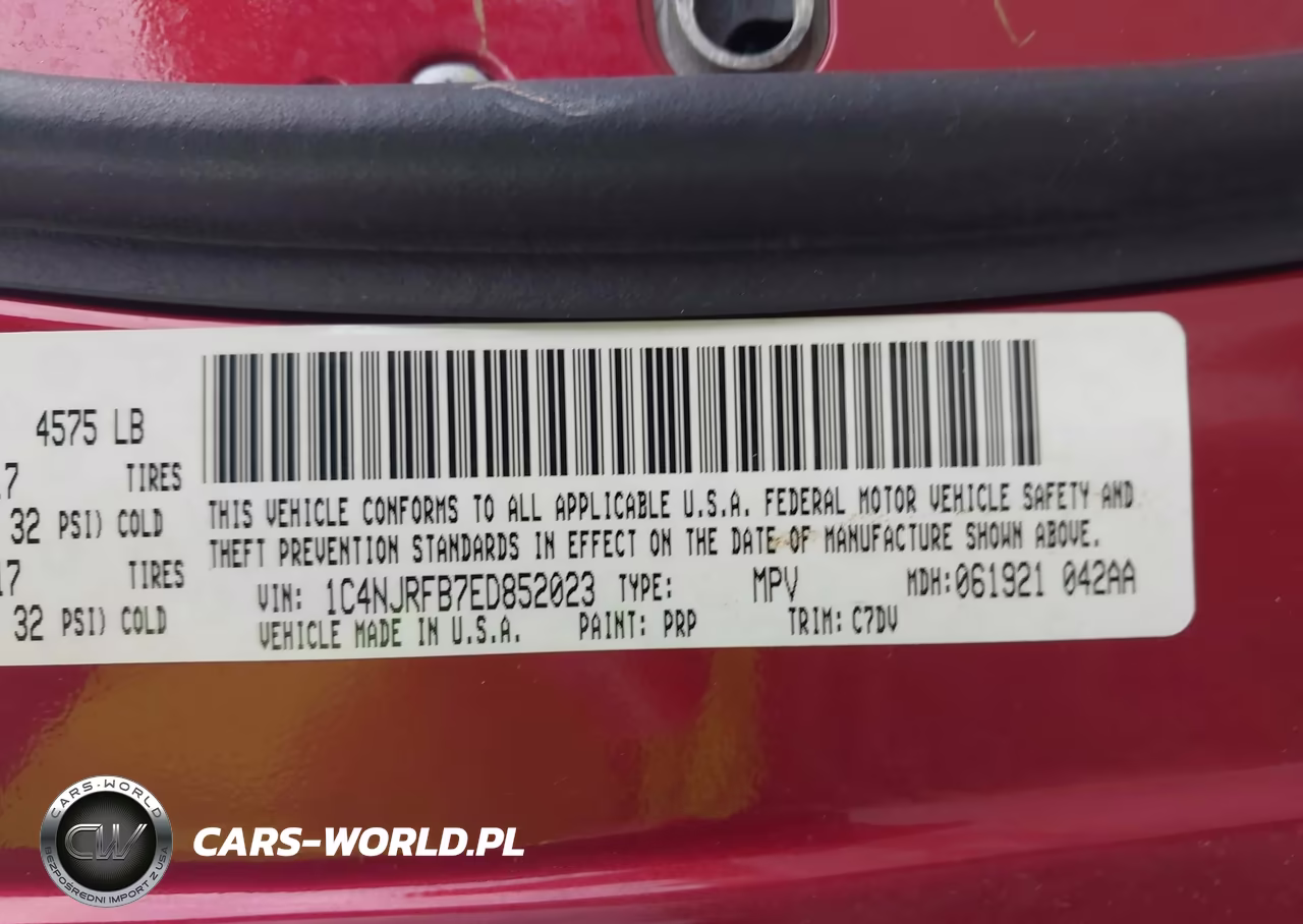 2014 Jeep Patriot Latitude VIN:1C4NJRFB7ED852023 - 9