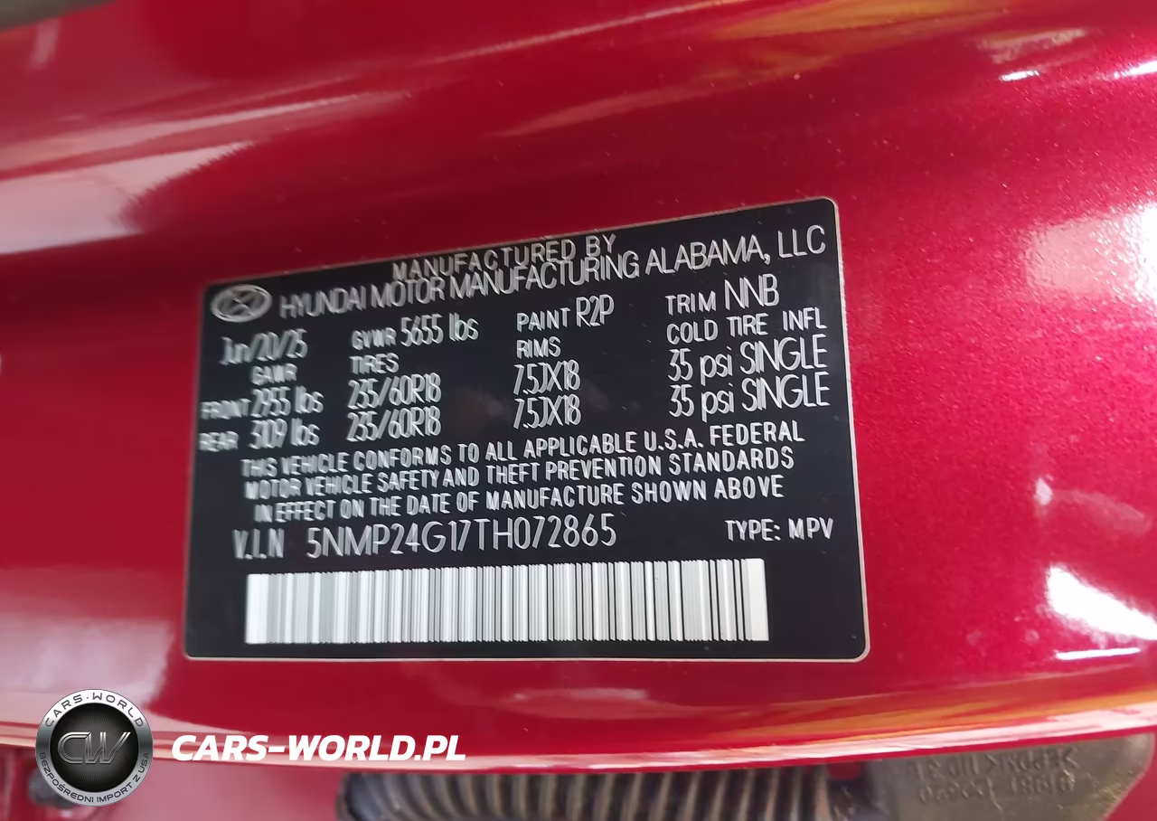2026 Hyundai Santa Fe Hybrid Sel VIN:5NMP24G17TH072865 - 9
