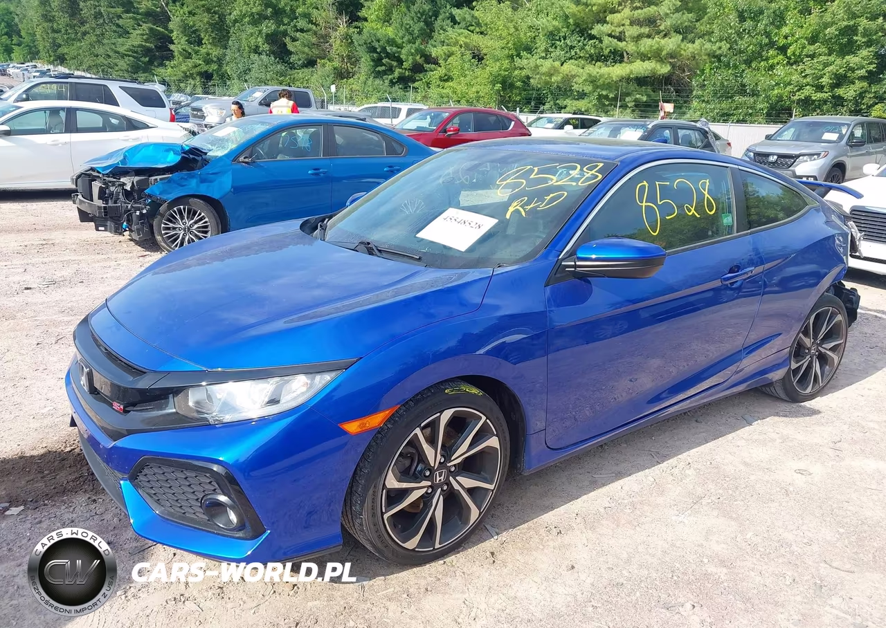 2017 Honda Civic Si VIN:2HGFC3A54HH751396 - 2
