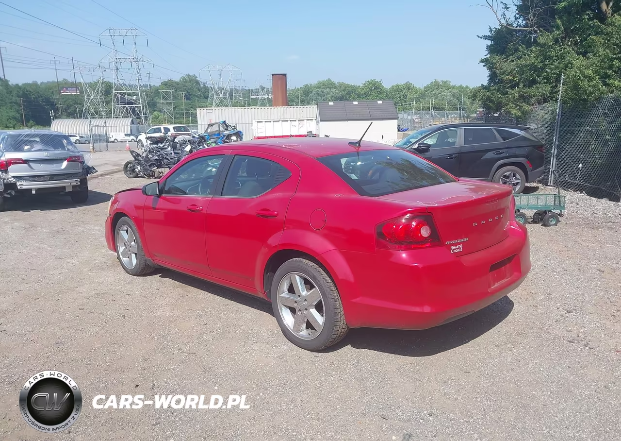 2013 Dodge Avenger Se VIN:1C3CDZAB7DN637681 - 3