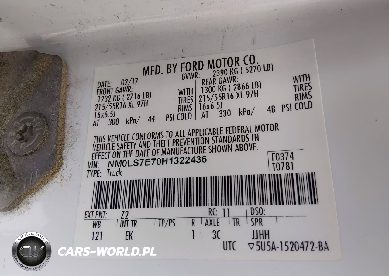 2017 Ford Transit Connect Xl VIN:NM0LS7E70H1322436 - 9