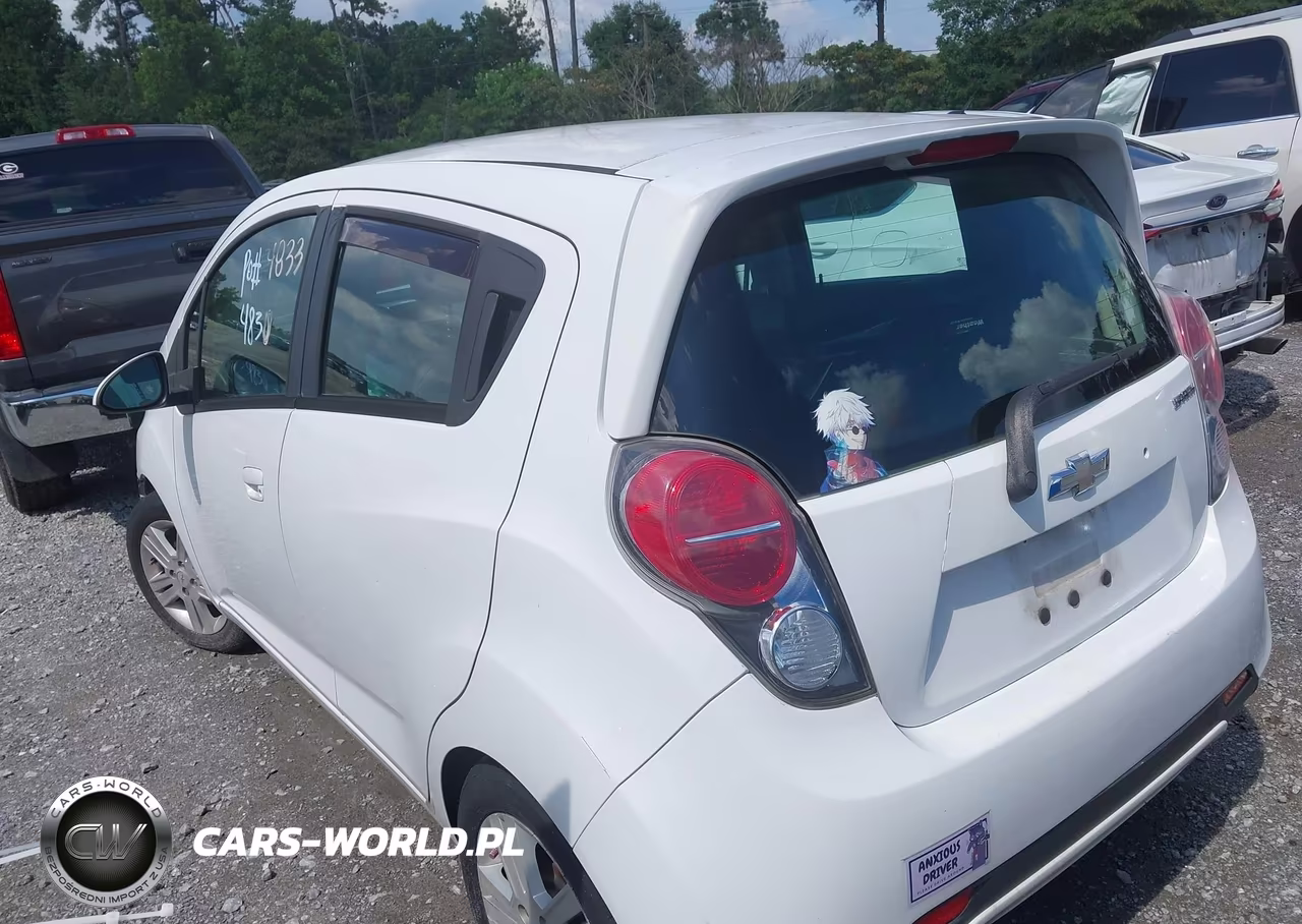 2013 Chevrolet Spark 1Lt Auto VIN:KL8CD6S9XDC595839 - 3