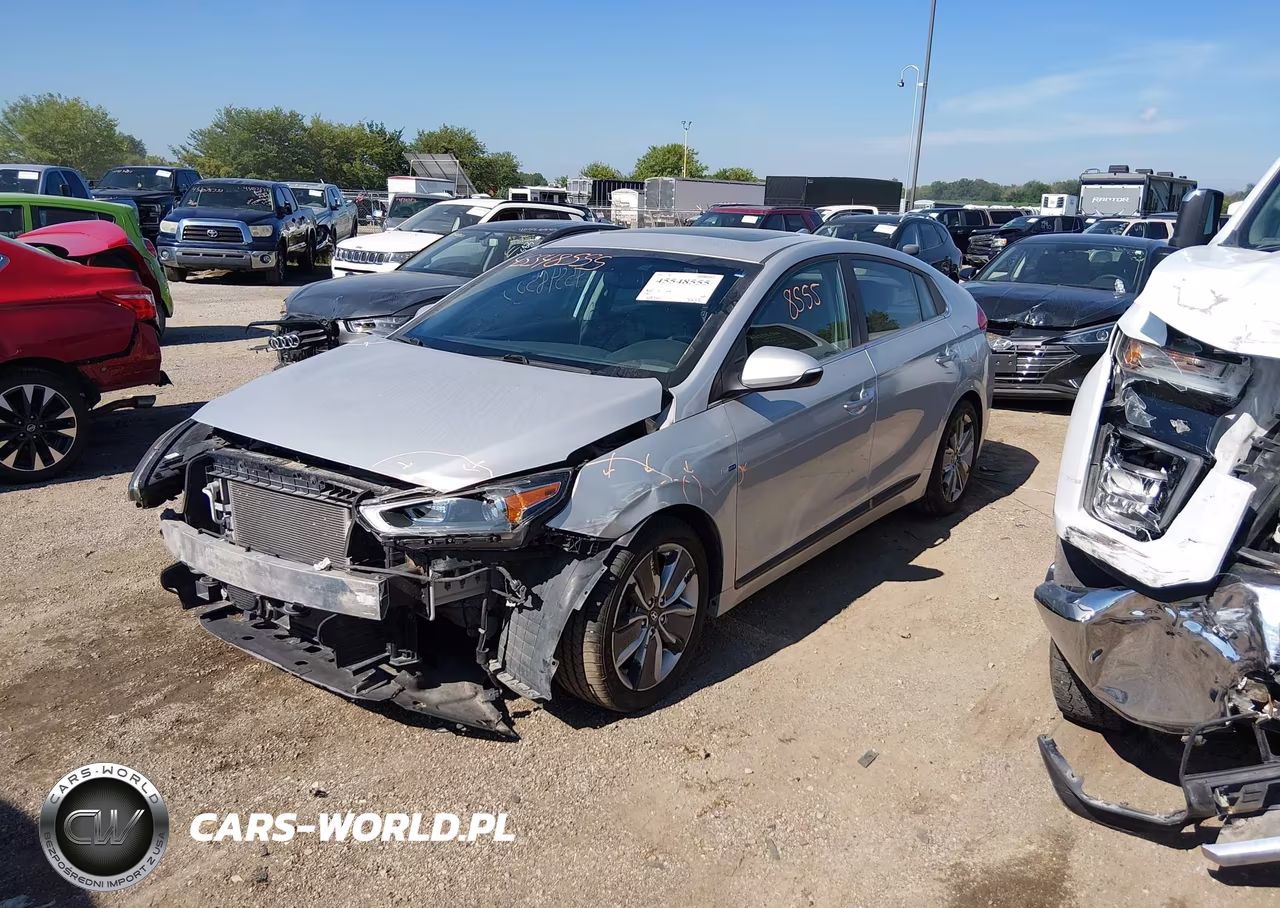 2017 Hyundai Ioniq Hybrid Limited VIN:KMHC85LC7HU049110 - 2