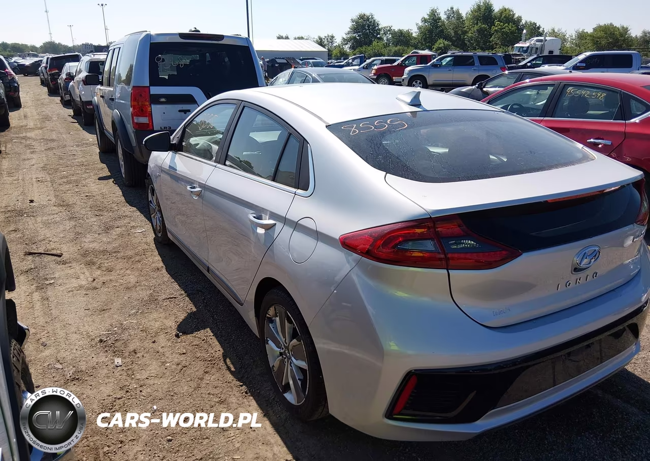 2017 Hyundai Ioniq Hybrid Limited VIN:KMHC85LC7HU049110 - 3