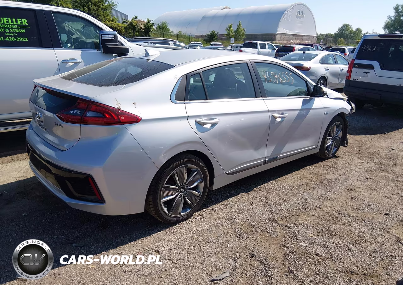 2017 Hyundai Ioniq Hybrid Limited VIN:KMHC85LC7HU049110 - 4
