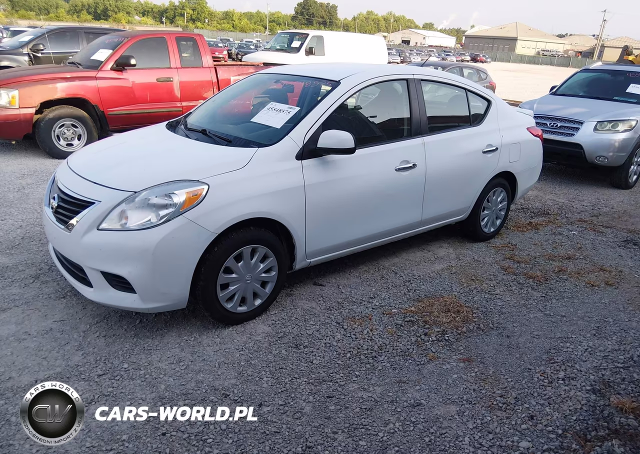 2013 Nissan Versa 1.6 Sv VIN:3N1CN7APXDL870711 - 2