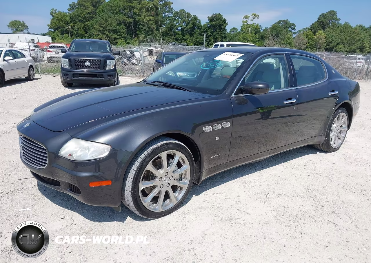 2008 Maserati Quattroporte VIN:ZAMFE39A380036832 - 2