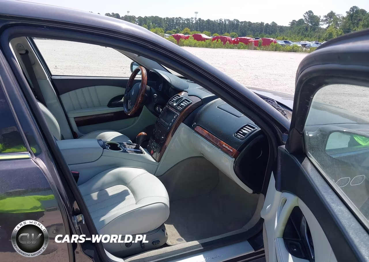 2008 Maserati Quattroporte VIN:ZAMFE39A380036832 - 5