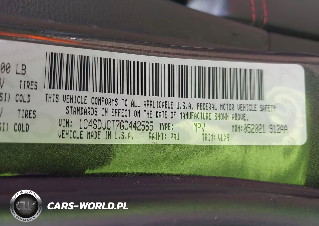2016 Dodge Durango R-T VIN:1C4SDJCT7GC442565 - 9